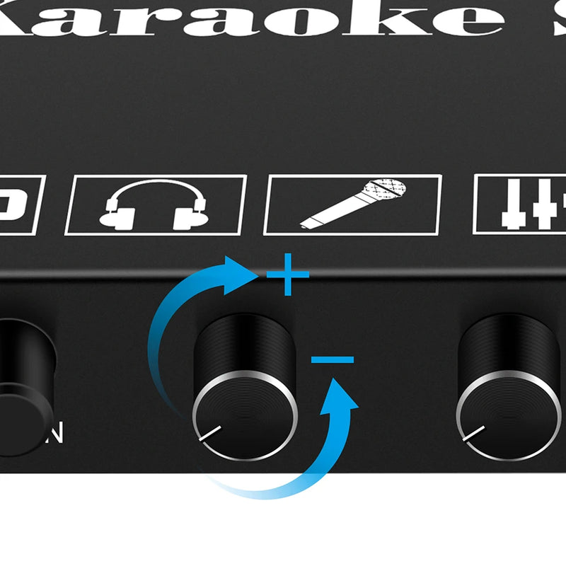 Sound Town Wireless Microphone Karaoke Mixer System with HDMI  Optical (Toslink), 3.5mm audio , Supports Smart TV(SWM16-MAX)