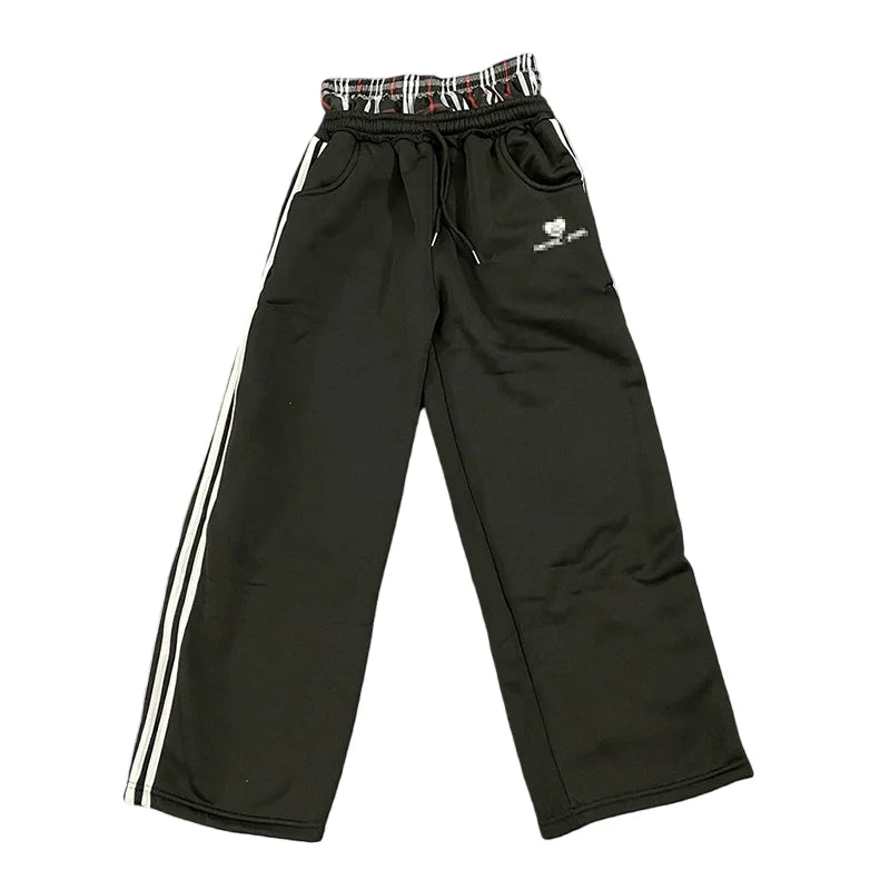 Women's Spring Checkered Double - Waisted Casual Pants - View 9 | SAMAG