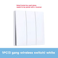 Self-Powered  Wireless Light Switch RF433MHz No Battery Waterproof Wall Panel Remote Control Kinetic Switches  for Home  Schakel