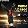 Fenvi WiFi 6 AX1800 USB 3.0 Dual Band 2.4GHz 5GHz MU - MIMO Super High Speed Wireless Network Adapter for PC Laptop | SAMAG