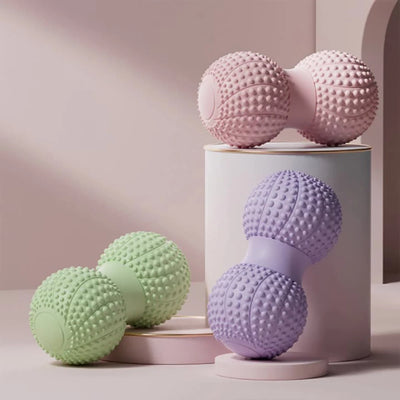 6.5cm Peanut Massage Ball Yoga High - Density TPE | SAMAG
