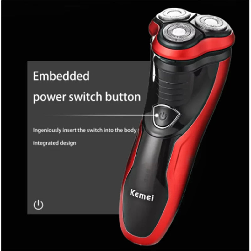 Electric Shaver for men's electric shaver Smart razor for Beard timmer IPX7 waterproof Wet And Dry shaving machine Men Shaver