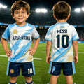 Special Messi 10 Football Jersey Tee Shorts Set Women Men - View 7 | SAMAG