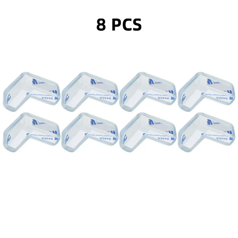 safety Baby Safety Silicone Table Corner Protector Furniture  Protection Cover Transparent Children Anti Collision Edge Guards