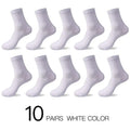 HSS 2023 Men's Cotton Socks New styles 10 Pairs / Lot Black Business Men Socks Breathable Spring Summer for Male US size(6.5-12)