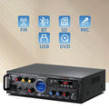12V 220V HiFi Digital Bluetooth Amplify Channel Surround Sound Amplifiers Home Plug and Play Car Onboard Professional Amplifier