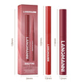 Integrated waterproof lipliner+lipstick lipstick lipstick set,no smudge,no fade,no cup,durable,easy to create a perfect makeup!