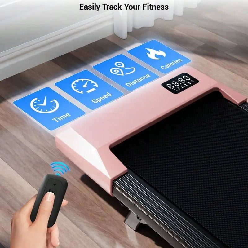 Foldable 6% Slope Under Desk Treadmills 2.5 HP Quiet - View 7 | SAMAG