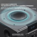 8 Inch High Power TV Living Room KTV Bluetooth 4.0 Speaker Stereo Sound Subwoofer Speaker 5.1 Home Theater System Audio Set 4Ω