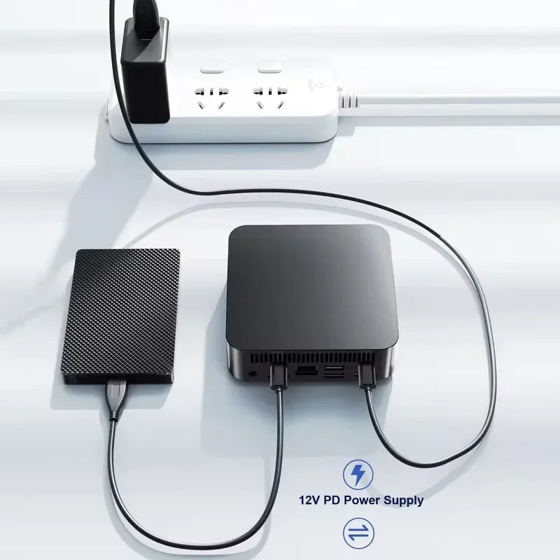 2025 Arcane Core I9 10980HK/ I3 6100 MINI PC Windows 11 Pro Polished Pocket Hub 32GB RAM 1TB 2TB SSD WIFI 6 BT5.2 4K HD Dainty