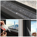 20m Window Weatherproof Seal Tape  Transparent  No-Residue Seal Film for Door and Window Ventilation Isolation, Self-Adhesive