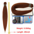 Kanekalon 26inch Hot Water Set Pre Stretched Jumbo Braiding Hair Box Twist Braids Synthetic Hair Extensions For Women Soft Yaki