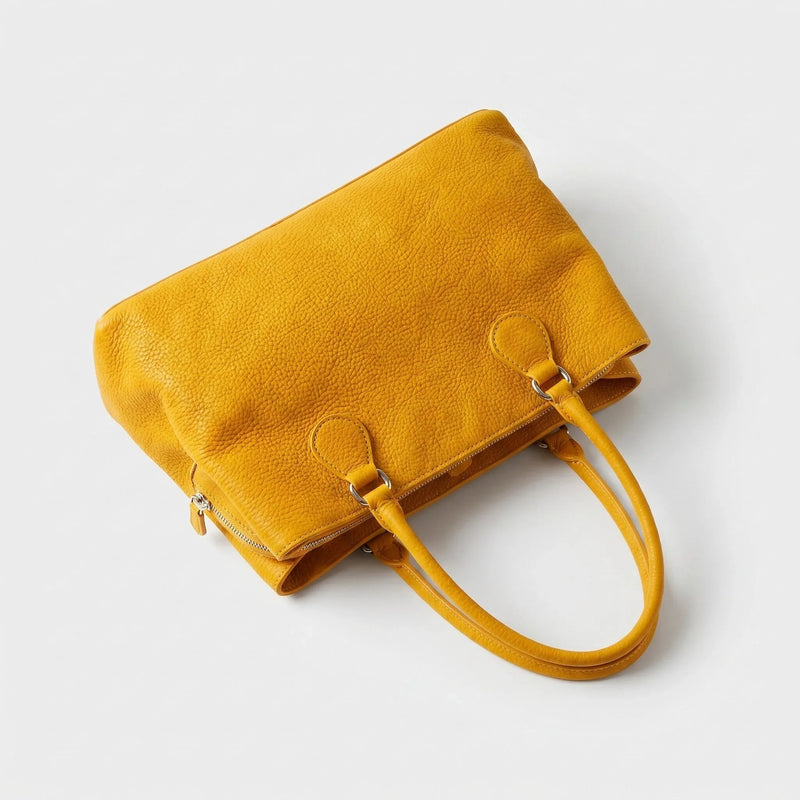 Women First Layer Cowhide Boston Bag Daily Commute Shoulder Bag For Work Casual Daily Outfit