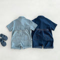 MILANCEL Kids Clothing Set Denim Girls Clothes Suit Shirt - View 3 | SAMAG