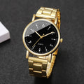 2/4PCS Fashion Arabic Dial Women Watches Simple Quaretz Wristwatch with Bracelets Set Reloj Mujer（Without Box）