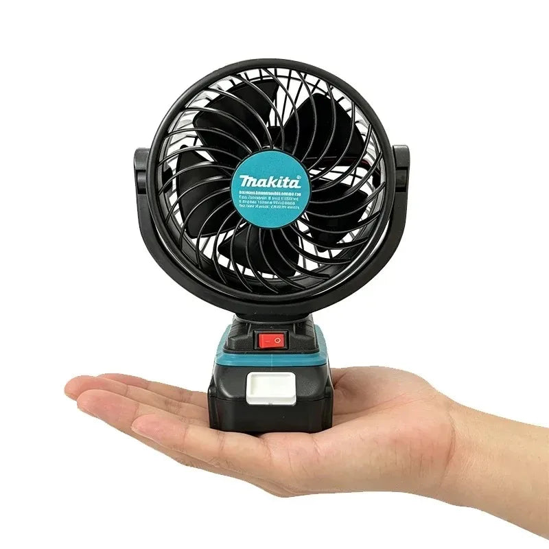 Cordless Makita Fan Cooling 5 Inch Portable With USB Charging Port Adjustable Tilt Mini Air Camping Jobsite - View 5 | SAMAG