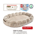 Human Pet Bed Large Dog Cat Bed Removable Washable Plush Sofa Bed Ultra Soft Floor Mat for Dogs and Cats