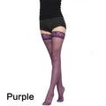 Sexy Thigh High Stockings Sheer Lace Silicone Stay Up Hosiery Tights Pantyhose for Women 5 Colors options