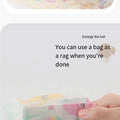 50-Pack Disposable Bibs for Babies Aged 6 Months to 2 Years Cartoon Bear Feeding Bib for Boy Girl Non-woven Drool Towel