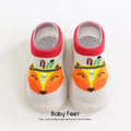 Baby Socks Shoes Boy Girl Fashion Toddler Shoes Anti-Slip  Soft Rubber Shoes Animal Style New Arrival Baby First Walker Autumn