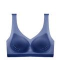 Women's Traceless Bra Thin Summer Cool Feel No Steel Rim Show Chest Sports Beauty Tank Top Small Chest Gathering Bra Underwear