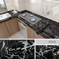 PVC 40cm Waterproof Marble Self-Adhesive Wallpaper Bathroom Cabinet Countertop Contact Paper Waterproof Wall Sticker