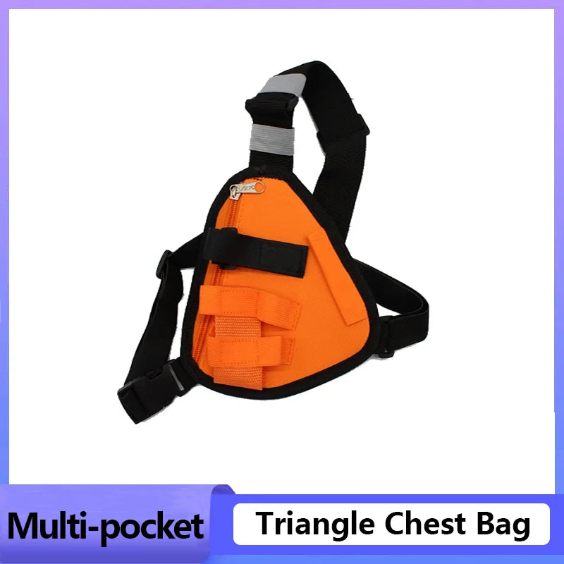 Radio Chest Harness Tactical Vest Nylon Vest Chest Rig Pack Bag Pouch Holster Walkie Talkie For Baofeng BF-888S UV-5R Quansheng