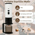 B82B-Vacuum Coffee Maker For Travelling, Wireless Portable Coffee Machine Single Serve 3-In-1 Vacuum Pressure