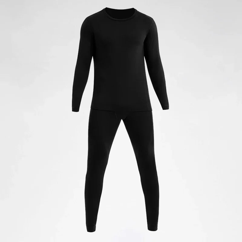 Thermal pants men's long Johns plus fleece thickened inside to wear tight bottom cold proof thin cotton pants wool pants spring