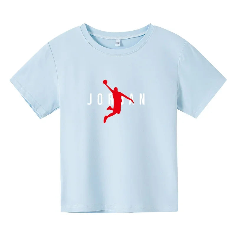 Kids 2 - Piece Letter Print Sports Outfit - Short Sleeve - View 8 | SAMAG