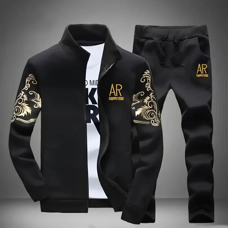 Tracksuits Man Sets Spring Autumn Men's Sweatshirt Jogging Suit Clothes Clothing Two - piece Sportswear - View 2 | SAMAG
