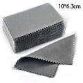 10x6.3cm/8x8cm/8x6cm 50pcs Silver Clean Polishing Cloth Soft Wipe Wiping For Necklaces Rings Jewelry Tool - Visuel 28 | SAMAG