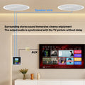 4 Inch Android 11 Tuya Smart Home Wall Amplifier Audio WiFi Alexa  Remote Control  Speakers Home Background  Amplificador Sets