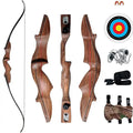 58 Inch Wooden Riser LIF Interface Recurve Bow Set | SAMAG