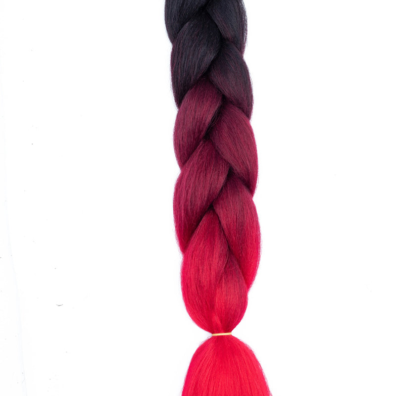 24 Inches DIY Jumbo Braiding Hair Synthetic Hair Extensions Afro Ombre Crochet Braid Hair Wholesale For Women