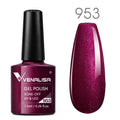 VENALISA Non Cleansing Topcoat Nail Art 7.5ml Soak off Base Coat Foundation No Wipe Top Coat Nail Gel Funny Bunny Gel Varnish