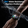 2026 New Smartwatch 1.96 inch Ultra-thin Bluetooth Call Health Monitor IP68 Waterproof 100 Sport Smart Bracelet For  Android iOS