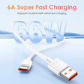 6A 66W Super Fast EU Charger For Huawei Mate 50 60 P60 Nova 12 13 Honor 200 400 Magic 4 5 6 7 Pro Type C USB Quick Charge Cable