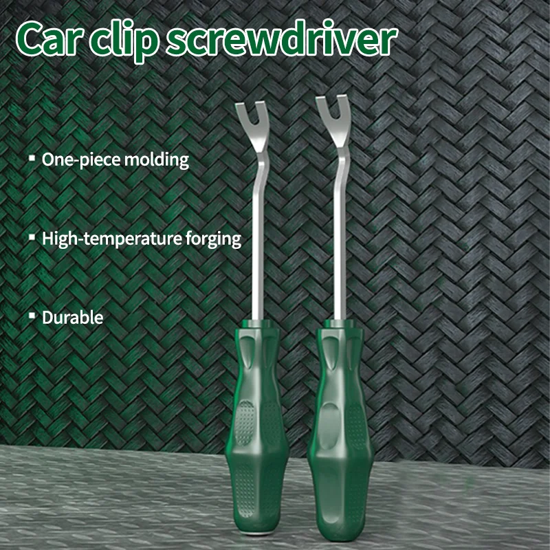 Car Door Clip Removal Tool Trim Panel Fastener Remover Pry Bar Interior Upholstery Disassembly Kit for Auto Repair and Maintenan