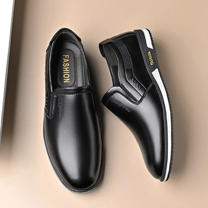 Brand Leather Shoes for Men Designer Loafers High Quality Adult Moccasins Men Driving Shoes Male Footwear Men's Formal Shoes