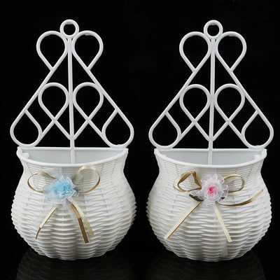 Garden DIY Vase Flower Basket Sundries Organizer Wall | SAMAG