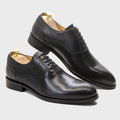 Men's Classic Italian Style Genuine Leather Oxfords Dress Shoes Lace-Up Black/Brown Business Office Wedding Formal Footwear