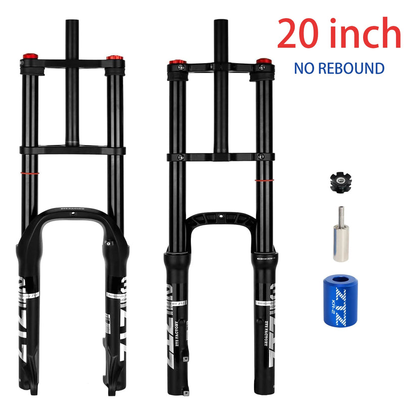 20"/26" Fat Tire Bike Air Suspension Fork, 180mm Travel - View 14 | SAMAG