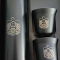 Free LOGO 3 In 1 set of  Thermos Mug Leak_Proof Travel Thermo Cup for Tea Water Coffee Thermo Cafe 500ML Double Stainless Steel