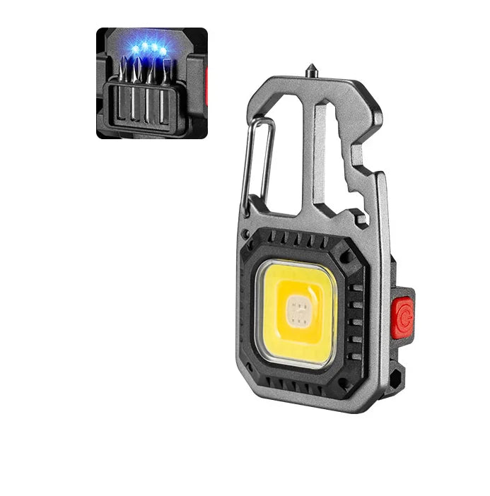 ESMARTER Multifunction Flashlight Keychain with Baseball - View 9 | SAMAG