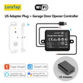 LoraTap Tuya Smart Life AC DC Garage Door Wireless Sensor Opener Controller USB Charger Remote Control by Google Home Alexa
