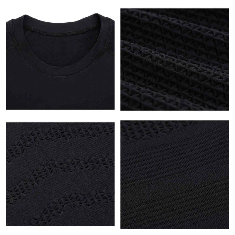 Men Body Shaper Knitted Thick Style GYM T-Shirt Slimming Shapewear Belly Control Compression Man Modeling Underwear Corset
