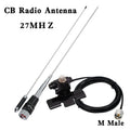 27MHZ CB Radio Antenna BNC Male PL259 Forfor ICOM IC-V8 Kenwood TK100 Motorola HT440 HT90 CB Walkie Talkie Midland/Uniden/Midlan