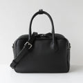 2026 Litchi Texture Ladies Handbag Large Capacity Waterproof Shoulder Bags PU Leather Bright Color Boston Toast Bag for Women