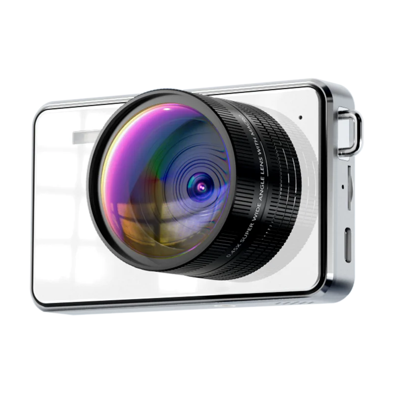 4K Digital Camera for Home Beauty Simulative Education CCD 6400 - Compact Size Video Camera with Zoom for Kids And Adults